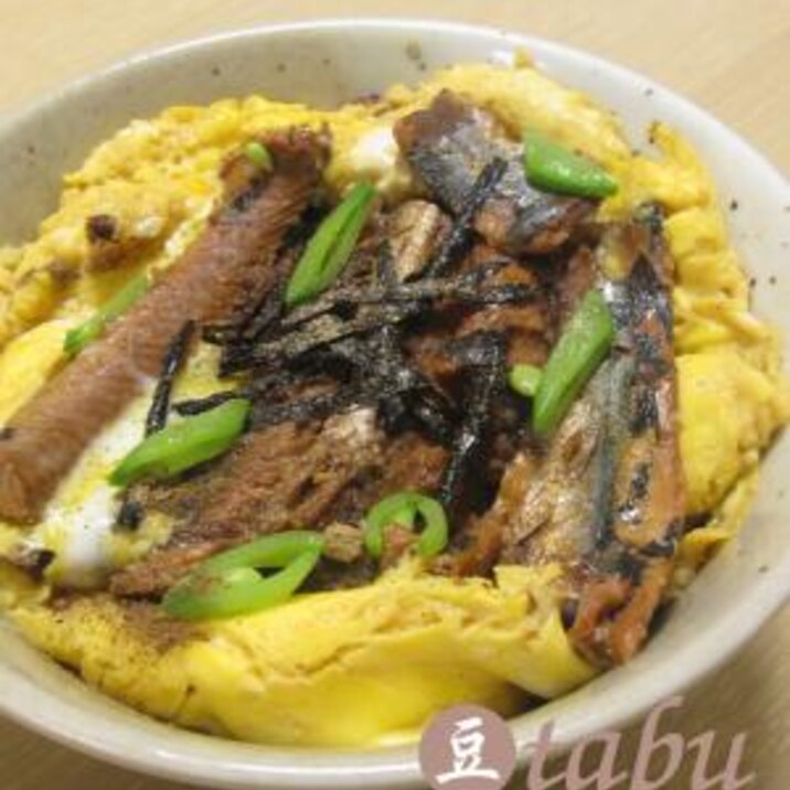 時短簡単！さんま蒲焼丼